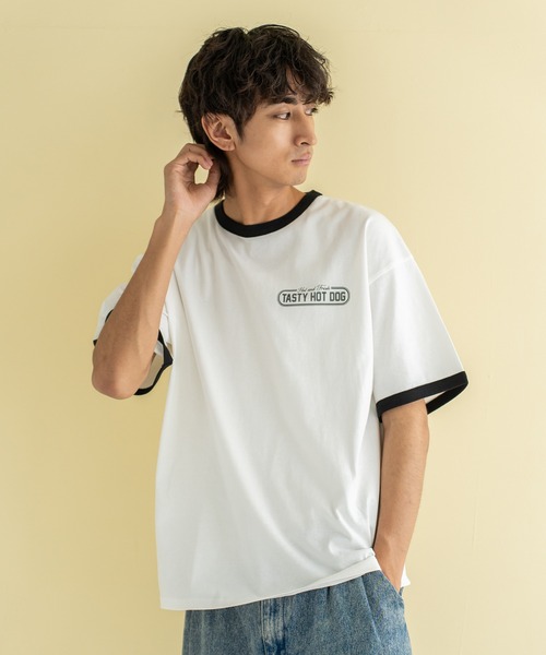 Quash（クアッシュ）の「フードキャラプリントTシャツ（Tシャツ/カットソー・メンズ・ホワイト系その他2/ブラック系その他/ブラック/ホワイト系その他3/ホワイト系その他/ホワイト・MEDIUM/LARGE）」の12枚目の写真