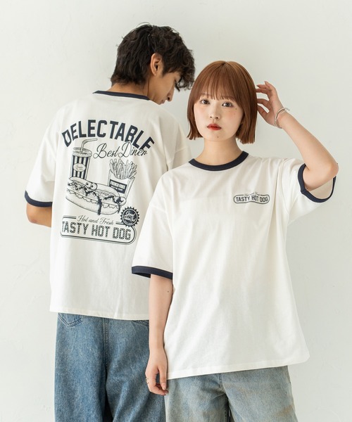 Quash（クアッシュ）の「フードキャラプリントTシャツ（Tシャツ/カットソー・メンズ・ホワイト系その他2/ブラック系その他/ブラック/ホワイト系その他3/ホワイト系その他/ホワイト・MEDIUM/LARGE）」の15枚目の写真