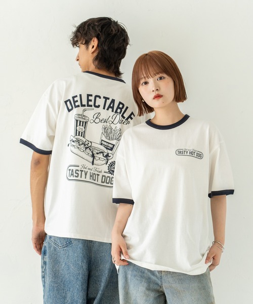 Quash（クアッシュ）の「フードキャラプリントTシャツ（Tシャツ/カットソー・メンズ・ホワイト系その他2/ブラック系その他/ブラック/ホワイト系その他3/ホワイト系その他/ホワイト・MEDIUM/LARGE）」の16枚目の写真