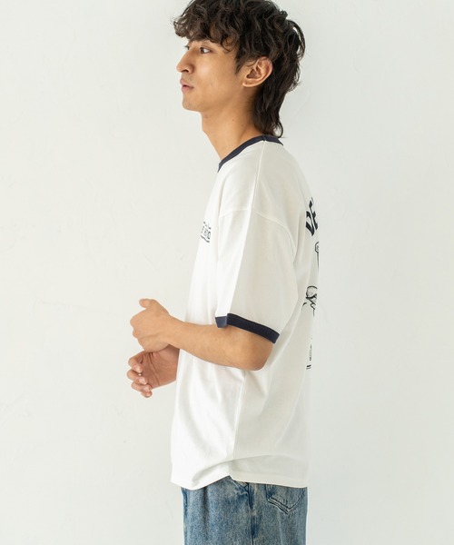 Quash（クアッシュ）の「フードキャラプリントTシャツ（Tシャツ/カットソー・メンズ・ホワイト系その他2/ブラック系その他/ブラック/ホワイト系その他3/ホワイト系その他/ホワイト・MEDIUM/LARGE）」の22枚目の写真