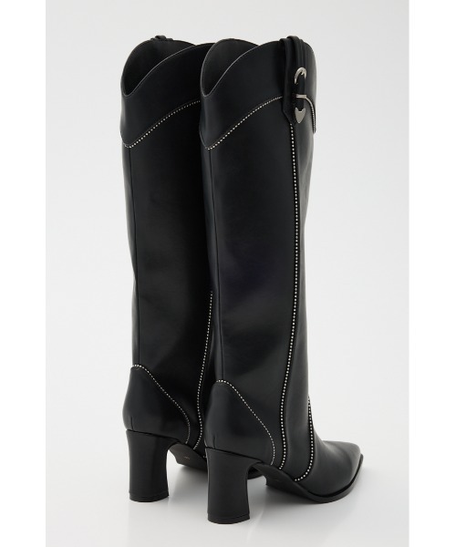 rienda(リエンダ)の「スタッズウエスタンブーツ 靴(ブーツ・レディース・ブラック/ブラウン・SMALL/MEDIUM/LARGE)」の8枚目の写真