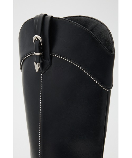 rienda(リエンダ)の「スタッズウエスタンブーツ 靴(ブーツ・レディース・ブラック/ブラウン・SMALL/MEDIUM/LARGE)」の10枚目の写真