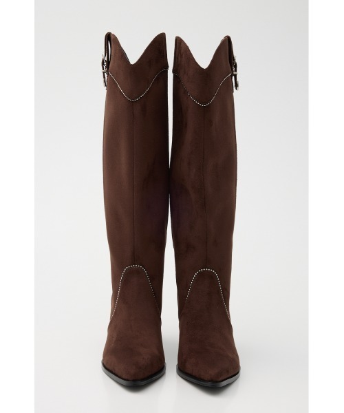 rienda(リエンダ)の「スタッズウエスタンブーツ 靴(ブーツ・レディース・ブラック/ブラウン・SMALL/MEDIUM/LARGE)」の15枚目の写真