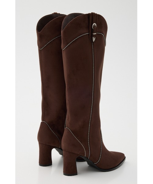 rienda(リエンダ)の「スタッズウエスタンブーツ 靴(ブーツ・レディース・ブラック/ブラウン・SMALL/MEDIUM/LARGE)」の16枚目の写真