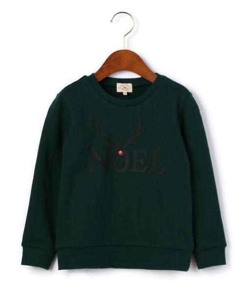 green label relaxing（グリーンレーベルリラクシング）の「【KIDS】ウラケ NOEL プルオーバー ロングスリーブ◆（Tシャツ/カットソー・キッズ・グレー/ケリー・135/L/125/M/115/95/S/105）」の11枚目の写真
