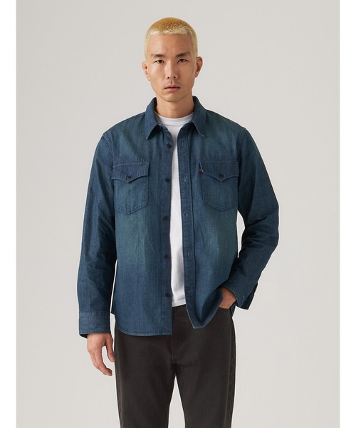 セール】Levi's/リーバイス リラックスフィット ウエスタンシャツ