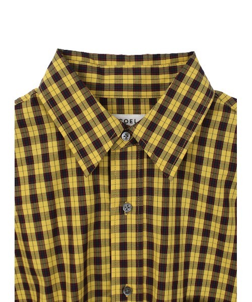 C.E CAV EMPT 総柄 シャツ ジャケット イエロー ブラック C.E / シーイー | HALF ZIP BIG SHIRT - Yellow | 通販 - 正規取扱店