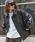 CAMBIOiJrIj́umj10955-Oversized Re Product Leather Rib Blouson u](AI-252-005)iu]jvbubN