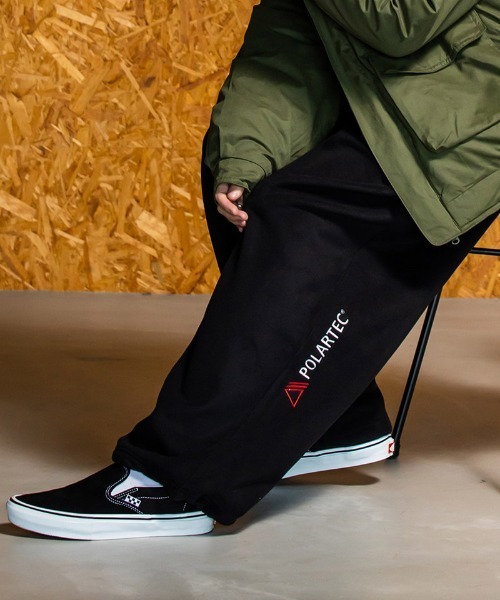430(フォーサーティ)の「mp14011-PRTC FLEECE PANTS フリースパンツ(25-156)(その他パンツ・メンズ・ブラック・3/2/1/0)」の2枚目の写真