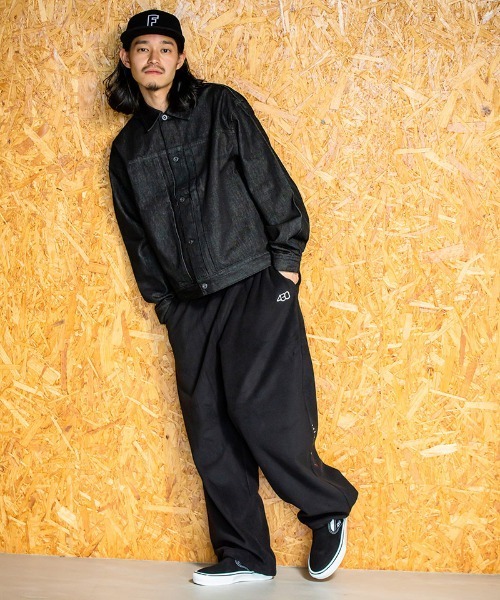 430(フォーサーティ)の「mp14011-PRTC FLEECE PANTS フリースパンツ(25-156)(その他パンツ・メンズ・ブラック・3/2/1/0)」の3枚目の写真