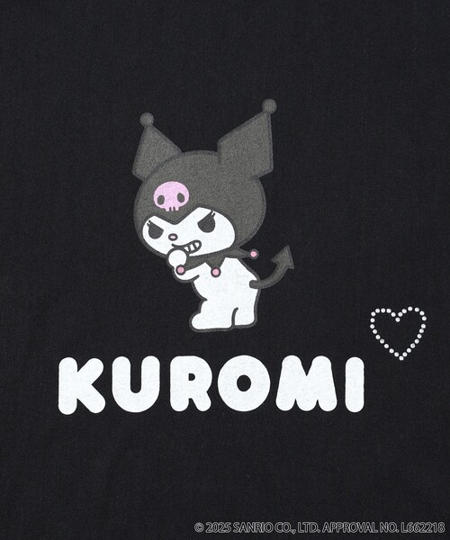 BASICKS（ベイシックス）の「BASICKS × SANRIO × Firsthand/ベイシックス × サンリオ × ファーストハンド　x ＜My Melody＞＜Kuromi＞ BIG TEE（Tシャツ/カットソー・レディース・ブラック/ホワイト・FREE）」の12枚目の写真