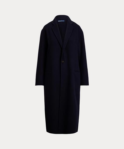 美品　RALPH LAUREN ダブルチェスター　ポロコート　ウール ダブルフェイスド ウール コート（チェスターコート）｜POLO