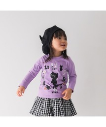 CHEEK ROOM | チークルーム ねこ時計　ロングＴシャツ(Tシャツ/カットソー)