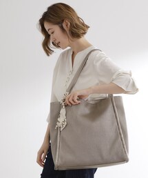 grove | 【A4】プリーツスカーフ付トート(トートバッグ)