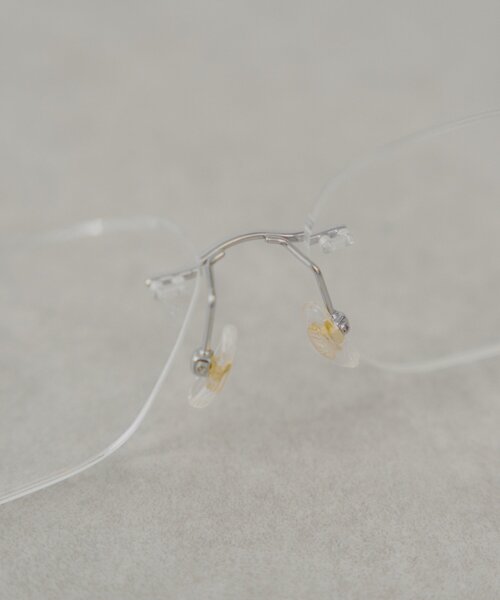 Chico(チコ)の「カスタムパール付フレームレスレンズ(サングラス・レディース・シルバー/ゴールド・FREE)」の3枚目の写真