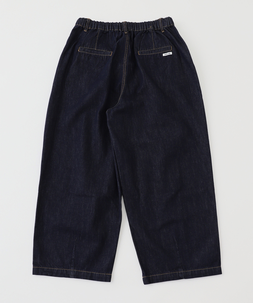 ANGLAN（アングラン）Long Tuck Wing Balloon Denim Pant（デニム