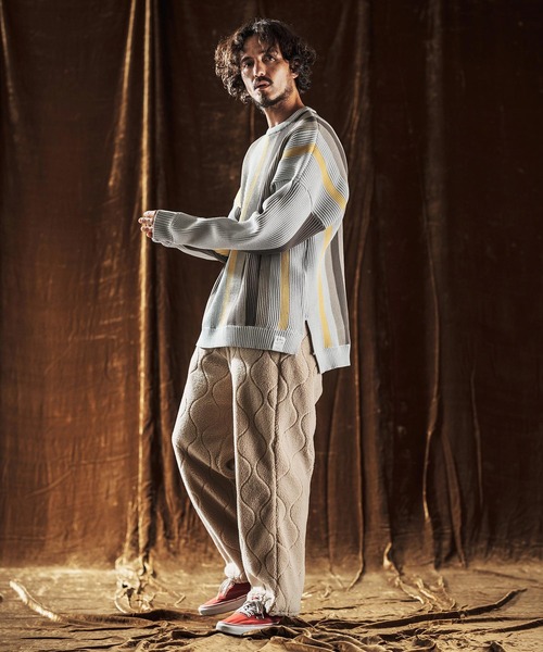 パンツ aaaa mp13977-Boa Quilt Pants ボアキルティングパンツ(AG05-006acf