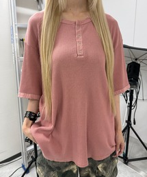 Figments（フィグメンツ）の「ダメージヘンリーＴ（Tシャツ/カットソー）」
