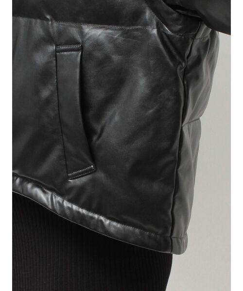 【美品】Traduireレザーダウン＊ミディ丈コート J.PRESS（J.プレス） ダウンコート ダウンジャケット 「洗える・2way