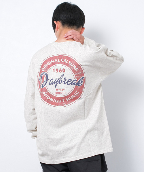 RAT EFFECT（ラットエフェクト）の「MYSTYROCKSスーパーBIGロングTシャツ（Tシャツ/カットソー・キッズ・カーキ/ブラック/オートミール・140/150/160/170/130）」の3枚目の写真