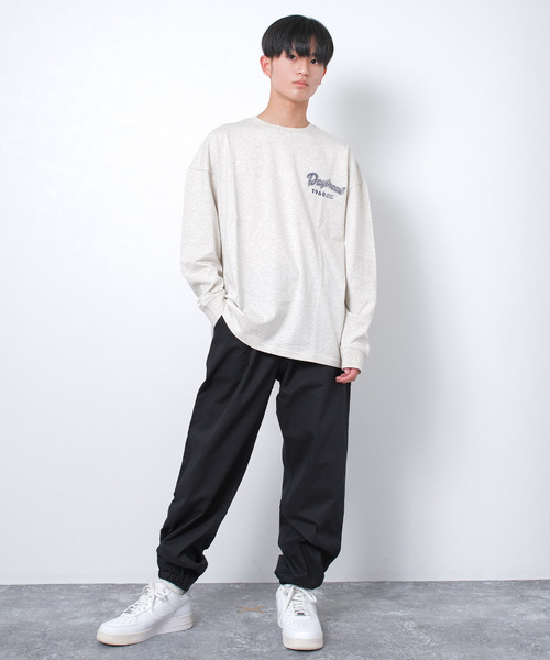 RAT EFFECT（ラットエフェクト）の「MYSTYROCKSスーパーBIGロングTシャツ（Tシャツ/カットソー・キッズ・カーキ/ブラック/オートミール・140/150/160/170/130）」の8枚目の写真