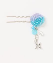 tone | 【elum.】lame lame  rose kanzashi(MA)(その他ヘアアクセサリー)