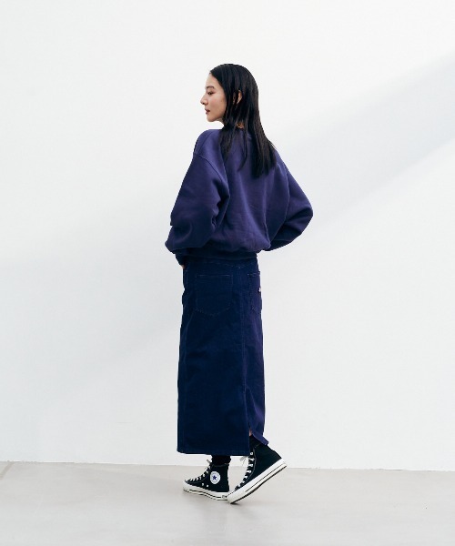 KELTY(ケルティ)の「ミニロゴクロップドクルーネックスウェット(スウェット・レディース・ネイビー/杢グレー/ブラック/ホワイト/ベージュ・FREE)」の17枚目の写真