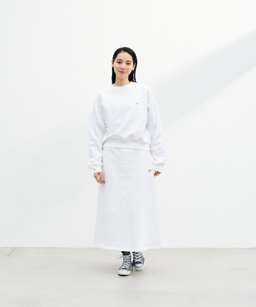 KELTY(ケルティ)の「ミニロゴクロップドクルーネックスウェット(スウェット・レディース・ネイビー/杢グレー/ブラック/ホワイト/ベージュ・FREE)」の10枚目の写真