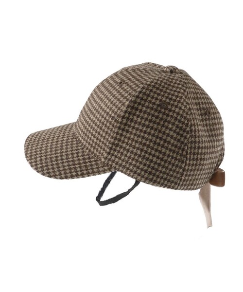 BRANSHES(ブランシェス)の「バックリボンキャップ(キャップ・キッズ・グレー/ブラウン・L/M)」の10枚目の写真