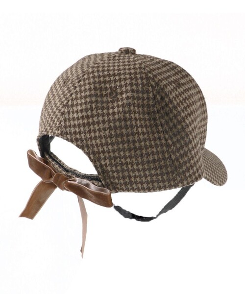 BRANSHES(ブランシェス)の「バックリボンキャップ(キャップ・キッズ・グレー/ブラウン・L/M)」の12枚目の写真