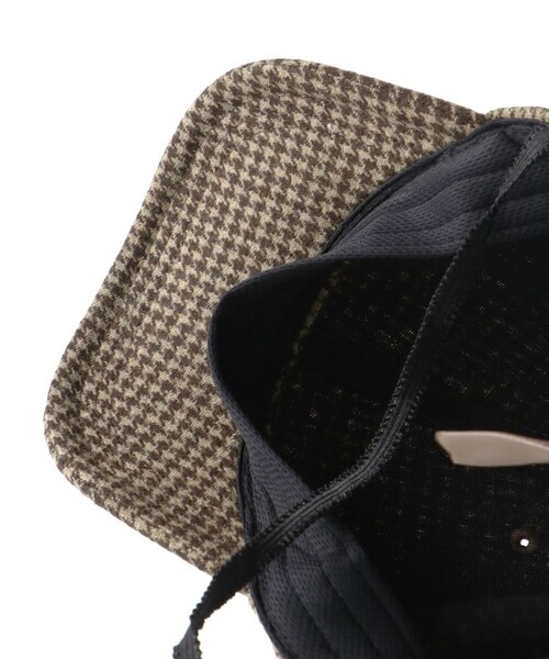 BRANSHES(ブランシェス)の「バックリボンキャップ(キャップ・キッズ・グレー/ブラウン・L/M)」の6枚目の写真