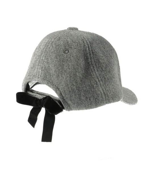 BRANSHES(ブランシェス)の「バックリボンキャップ(キャップ・キッズ・グレー/ブラウン・L/M)」の9枚目の写真