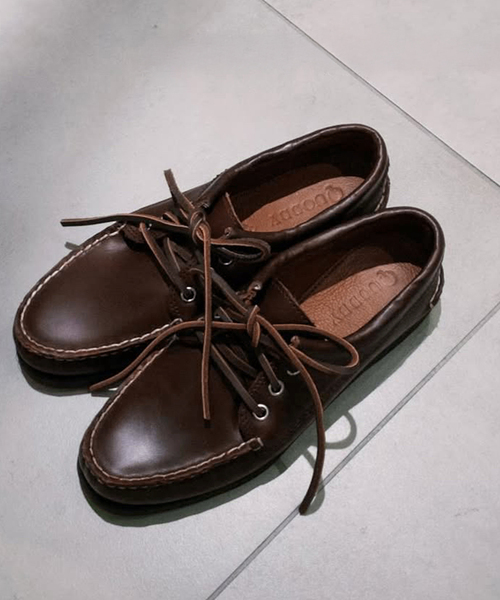 QUODDY BLUCHER デッキシューズ