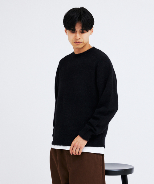 フォックスブレンド” クルーネックニット（ニット/セーター