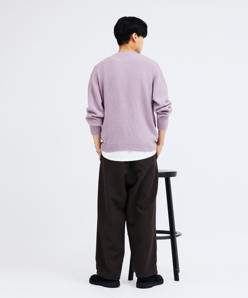 フォックスブレンド” クルーネックニット（ニット/セーター
