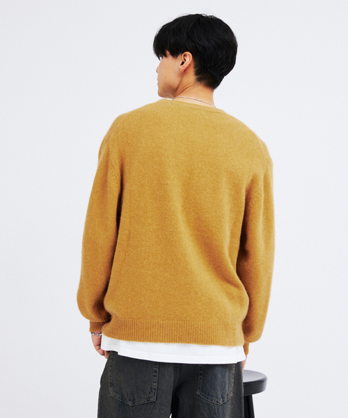 フォックスブレンド” クルーネックニット（ニット/セーター