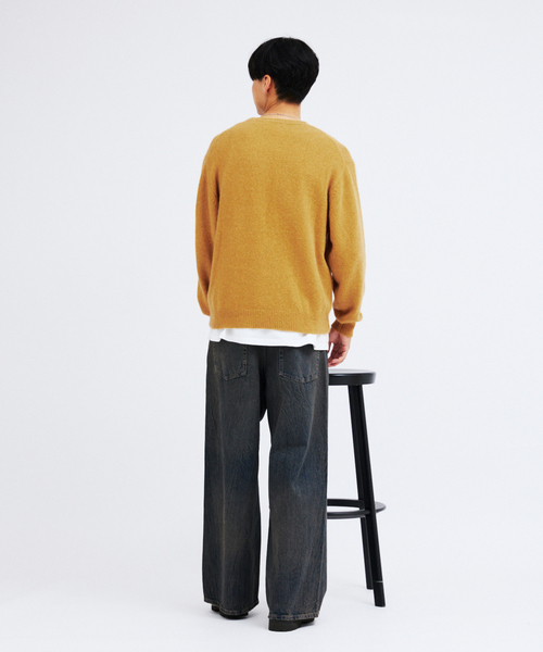 フォックスブレンド” クルーネックニット（ニット/セーター