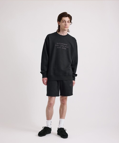 Saturdays NYC（サタデーズ ニューヨークシティ ）の「Austin Dobby Weave International Sweatshort（その他パンツ・メンズ・オリーブ/ブラック・XL/L/S/M）」の7枚目の写真