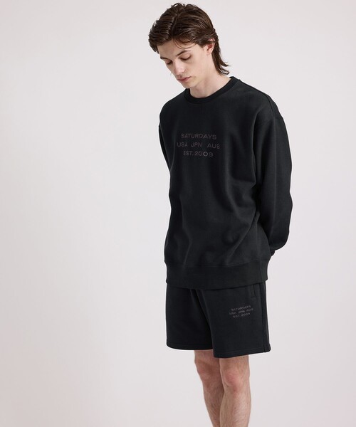 Saturdays NYC（サタデーズ ニューヨークシティ ）の「Austin Dobby Weave International Sweatshort（その他パンツ・メンズ・オリーブ/ブラック・XL/L/S/M）」の12枚目の写真