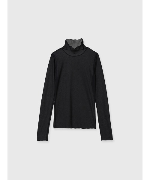 anuans(アニュアンス)の「シアートリコットカットトップス(Tシャツ/カットソー・レディース・ブラック/ブラウン/アイボリー・SMALL/MEDIUM)」の10枚目の写真
