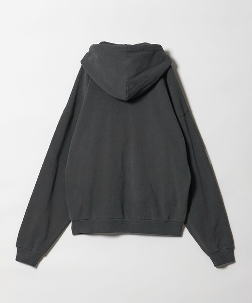 MONKEY TIME（モンキータイム）の「オゾンウォッシュ フレンチテリー フルジップ フーディー（パーカー・メンズ・ライム/ダークブラウン/ブラック・M/S/XL/L）」の4枚目の写真