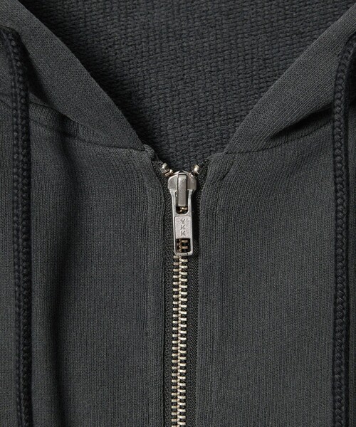 MONKEY TIME（モンキータイム）の「オゾンウォッシュ フレンチテリー フルジップ フーディー（パーカー・メンズ・ライム/ダークブラウン/ブラック・M/S/XL/L）」の9枚目の写真