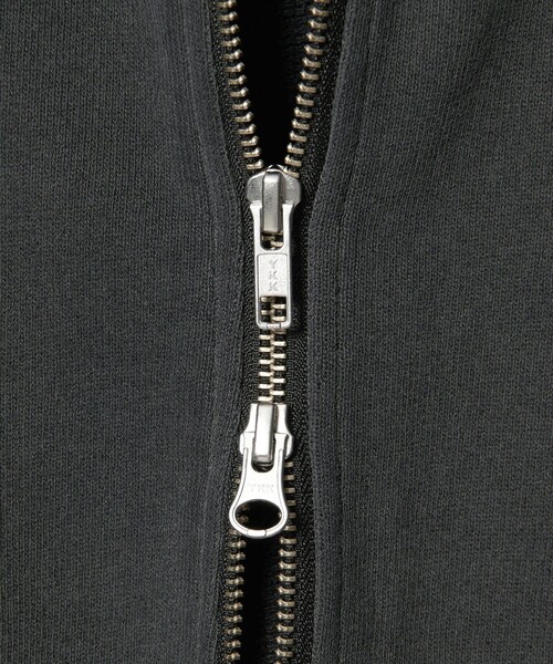 MONKEY TIME（モンキータイム）の「オゾンウォッシュ フレンチテリー フルジップ フーディー（パーカー・メンズ・ライム/ダークブラウン/ブラック・M/S/XL/L）」の10枚目の写真