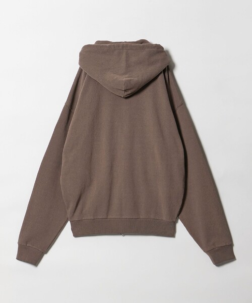 MONKEY TIME（モンキータイム）の「オゾンウォッシュ フレンチテリー フルジップ フーディー（パーカー・メンズ・ライム/ダークブラウン/ブラック・M/S/XL/L）」の14枚目の写真