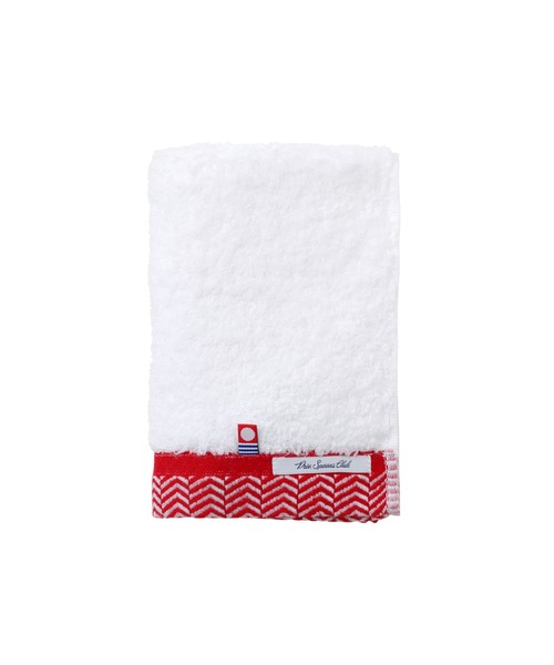 Priv. Spoons Club(プライベートスプーンズクラブ)の「CLUB FACE TOWEL / 今治タオル×Priv. Spoons Club(タオル)」|レッド