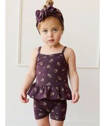 JAMIE KAY(ジェイミーケイ)の【販路限定】ペプラムキャミSimone Huckleberry/オーガニックコットン(キャミソール)