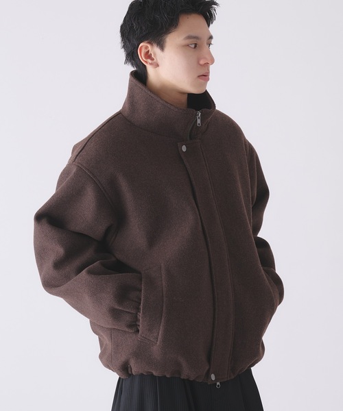 STAND NECK SHAGGY BLOUSON / スタンドネックシャギーブルゾン