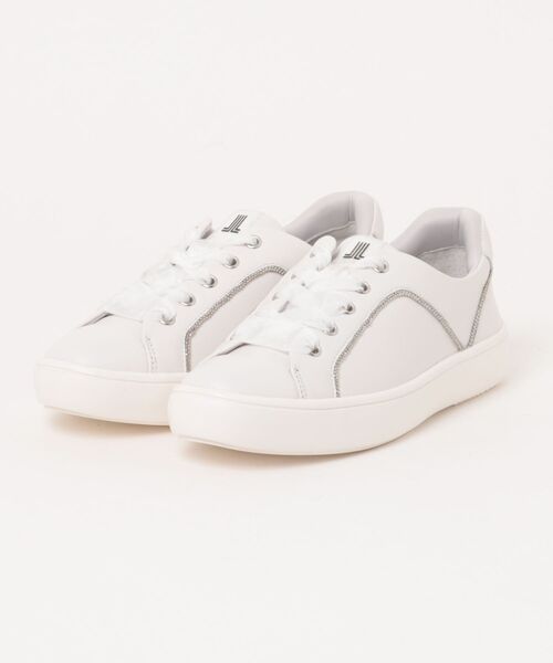 LANVIN collection スニーカー レースアップ ランバン ホワイト レースアップスニーカー（スニーカー）｜LANVIN collection