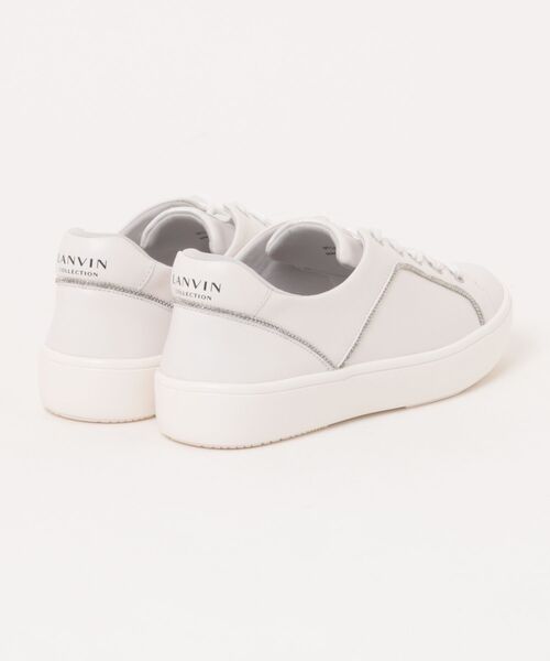LANVIN collection(ランバン コレクション)の「レースアップスニーカー(スニーカー・レディース・ホワイト/ブラック・23.0cm/23.5cm/24.0cm/24.5cm/22.5cm)」の3枚目の写真