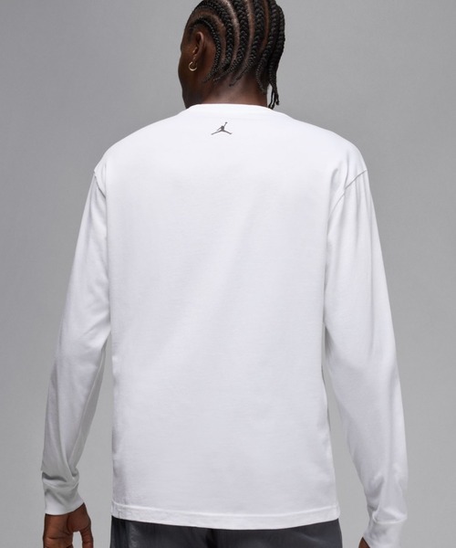 JORDAN BRAND(ジョーダンブランド)の「JORDAN BRAND M J BRAND PHOTO LS CREW / ジョーダン ブランド ジョーダン ブランド フォト L/S クルー / NIKE【SP】(Tシャツ/カットソー・メンズ・ブラック/ホワイト・XL/L/M/S/XXL)」の13枚目の写真